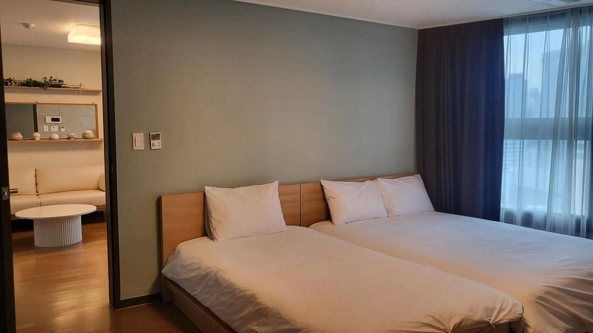بوسان Hotel Irua Haeundae شقة فندقية
